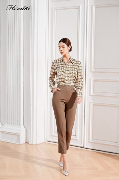 Hiển thị chi tiết cho Quần côn cạp bong lệch Ảnh của Quần côn cạp bong lệch